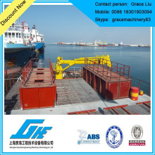 Telescopic ship luffing Crane